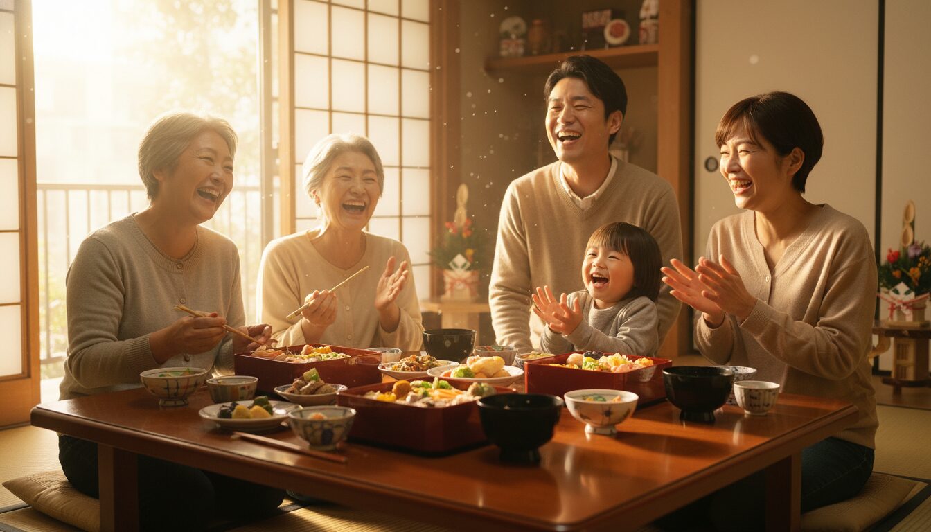 家族が笑顔で過ごすことこそが最大の福招きになる