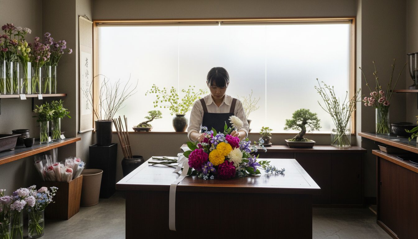 プロに相談できる「生花店」は品質と安心感が抜群