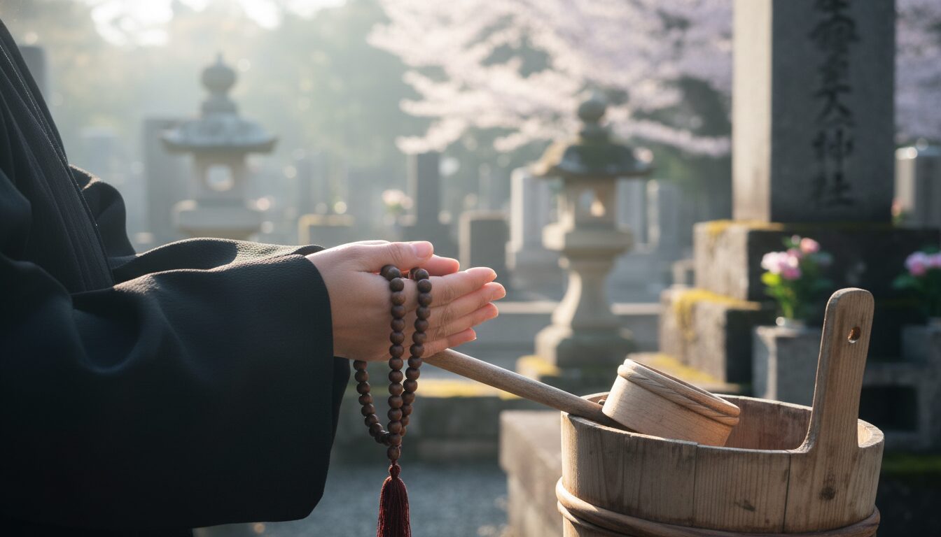 霊がつかないための服装や準備とお参りの時間帯