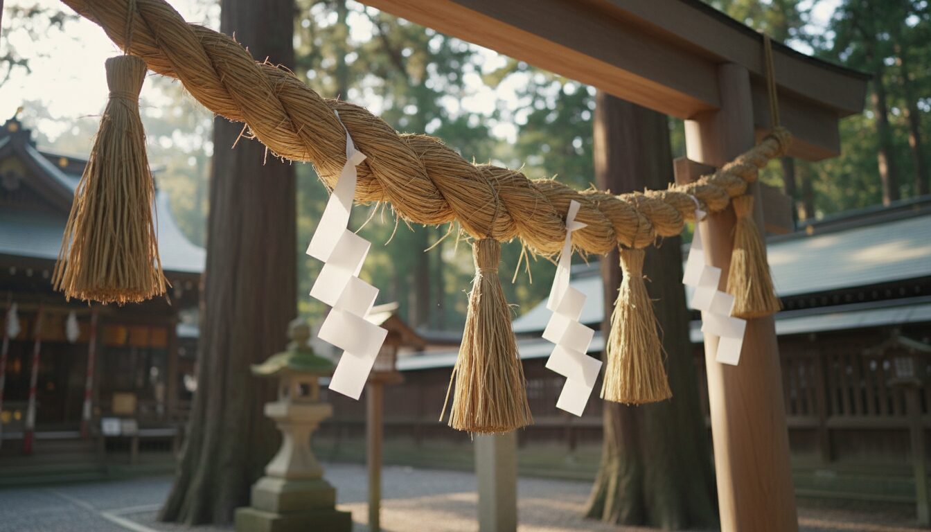 記事: 注連縄 七五三縄 違い