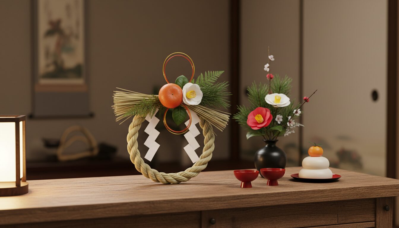 しめ縄を玄関の内側に飾る方法のまとめ