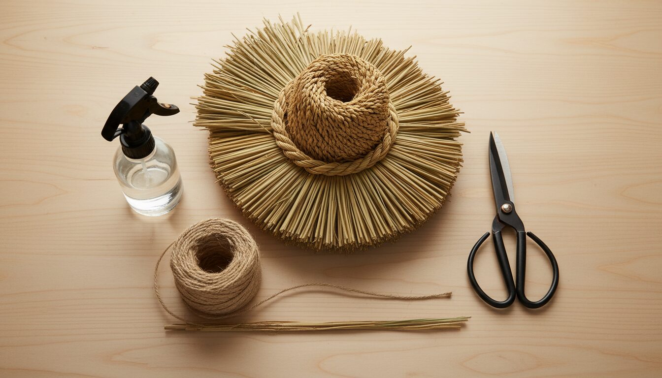 必要な材料と道具を揃えて準備万端にする