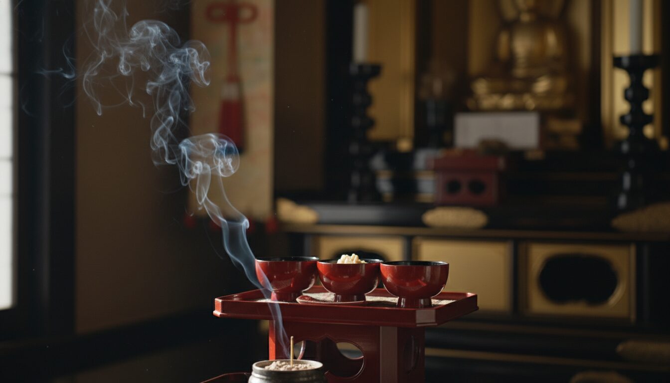 仏事や法要で供える仏膳の向きと特殊なルール