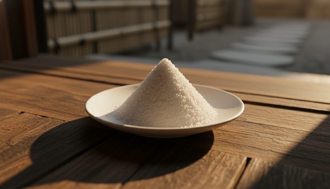 盛り塩が黒くなるのは危険な予兆？原因と正しい対処法を徹底解説