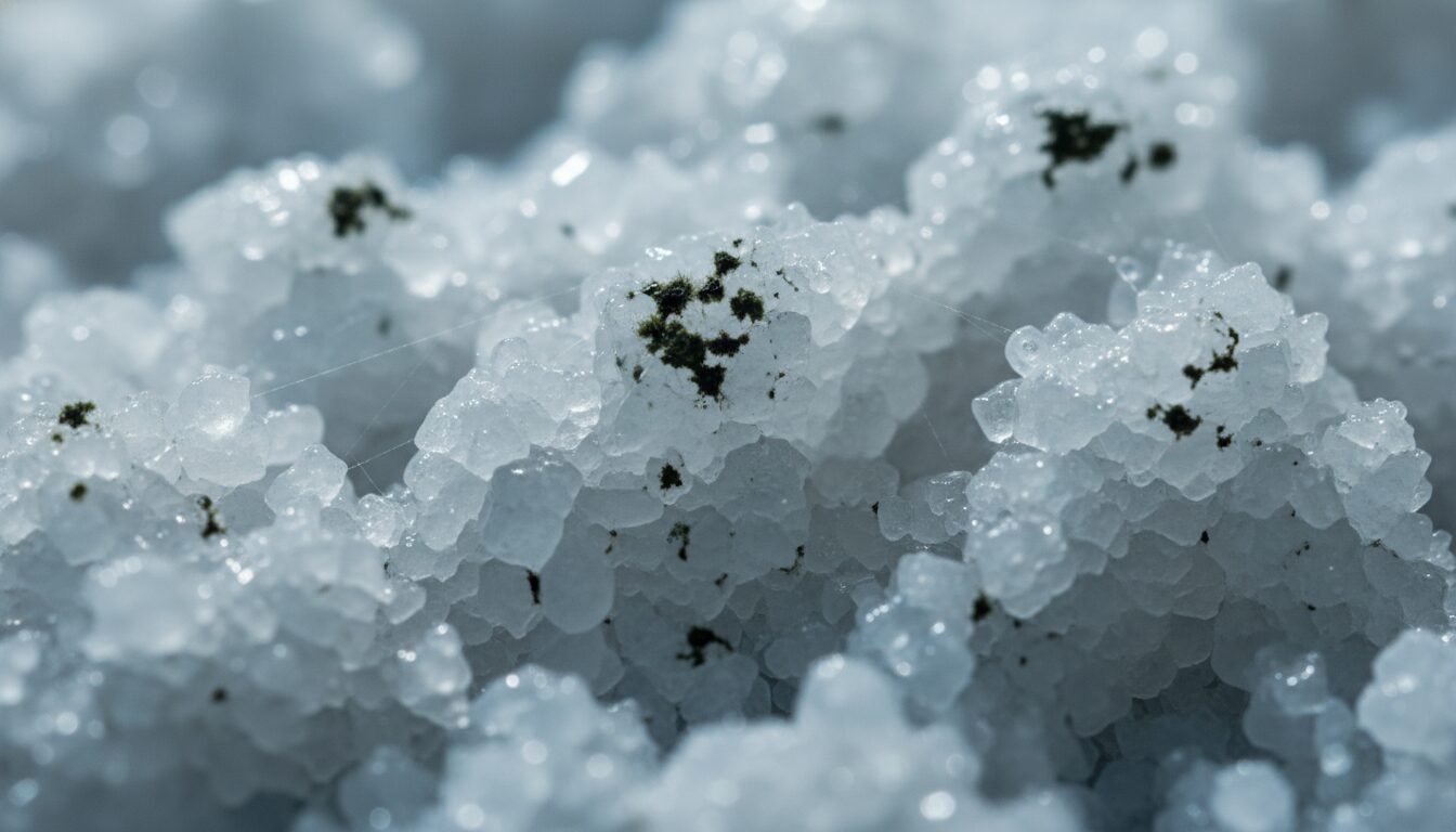 湿気によるカビの繁殖と黒い斑点