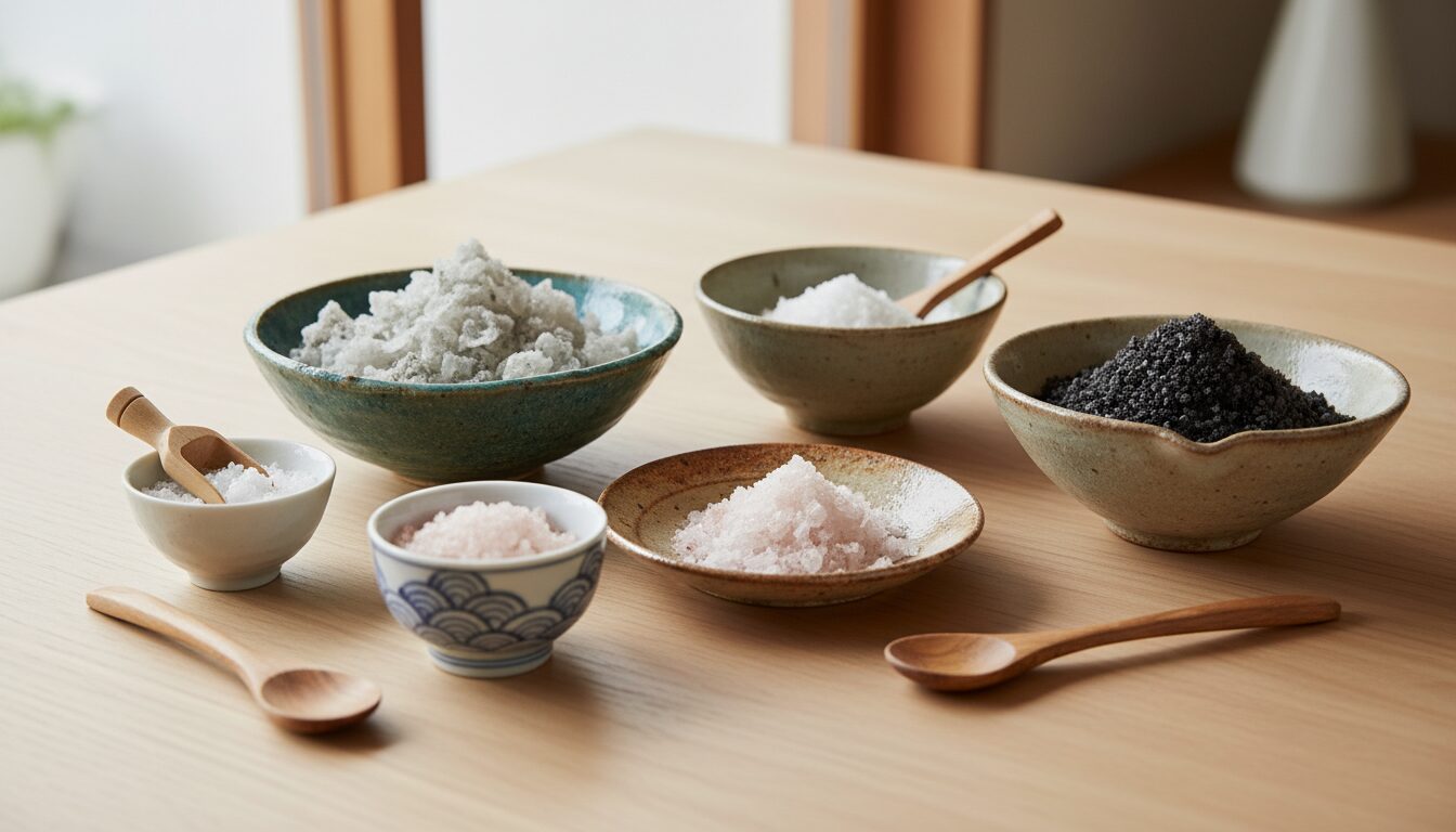 おすすめの塩の種類と適した皿の選び方