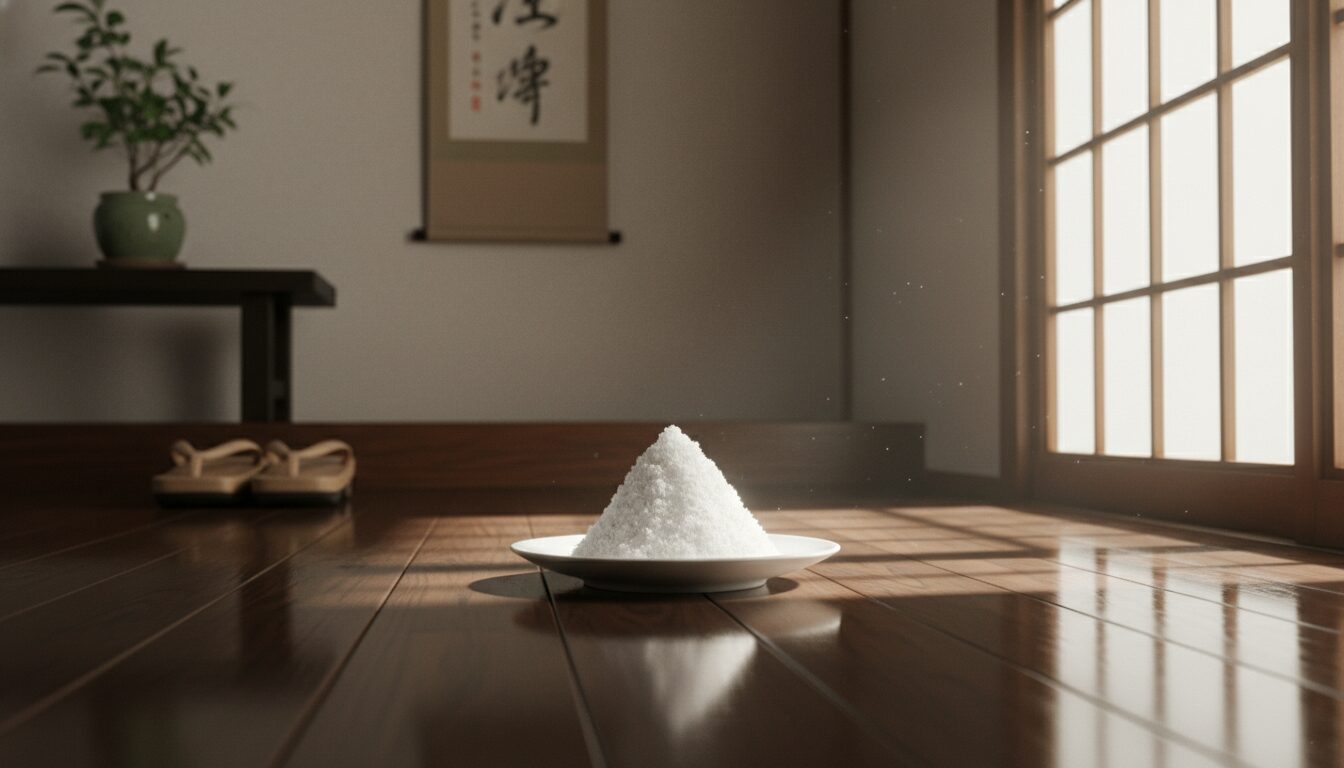 盛り塩は玄関の内側と外側どっち？正しい場所で運気アップする方法