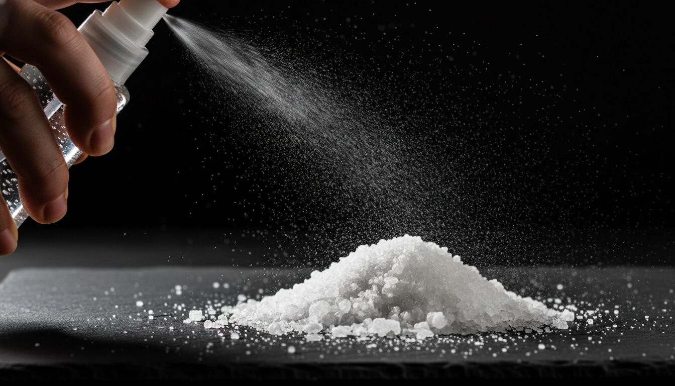 霧吹きを使った裏技で失敗しないきれいな形の作り方