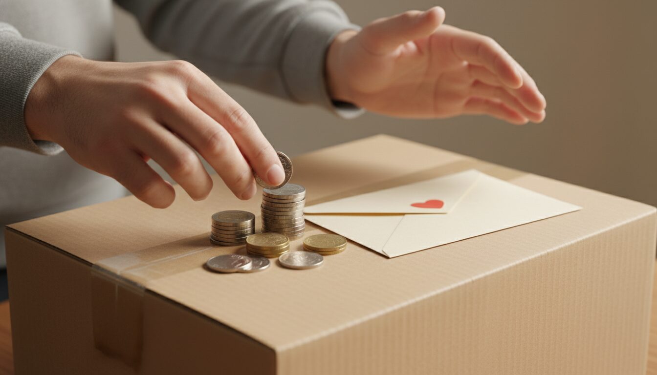 寄付にかかる費用:送料や支援金の目安