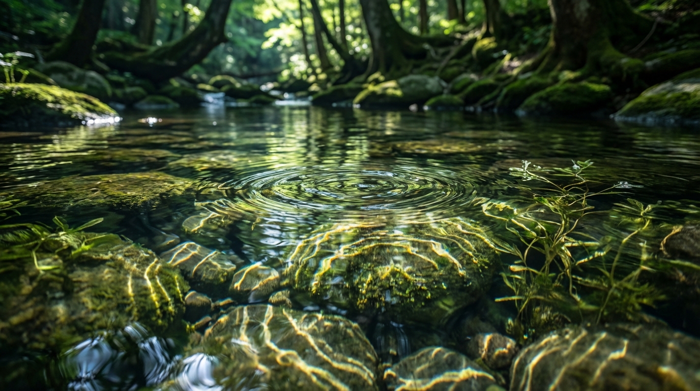 水属性パワースポットの特徴とは？浄化と癒やしの効果について