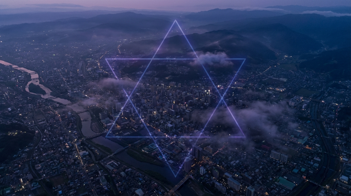 伊達政宗公が仕掛けた六芒星の結界と街の守護