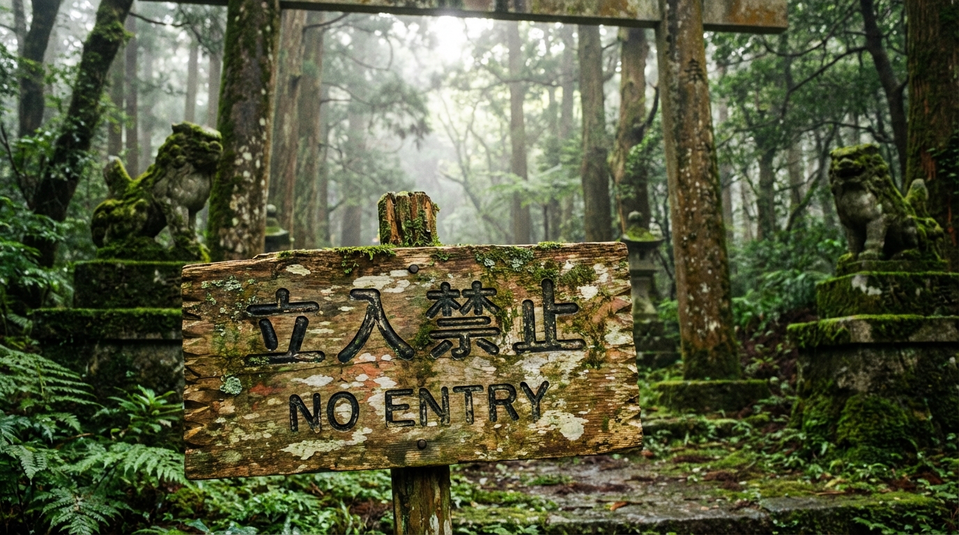 御嶽などの聖域が持つ神聖さと立ち入り禁止の意味
