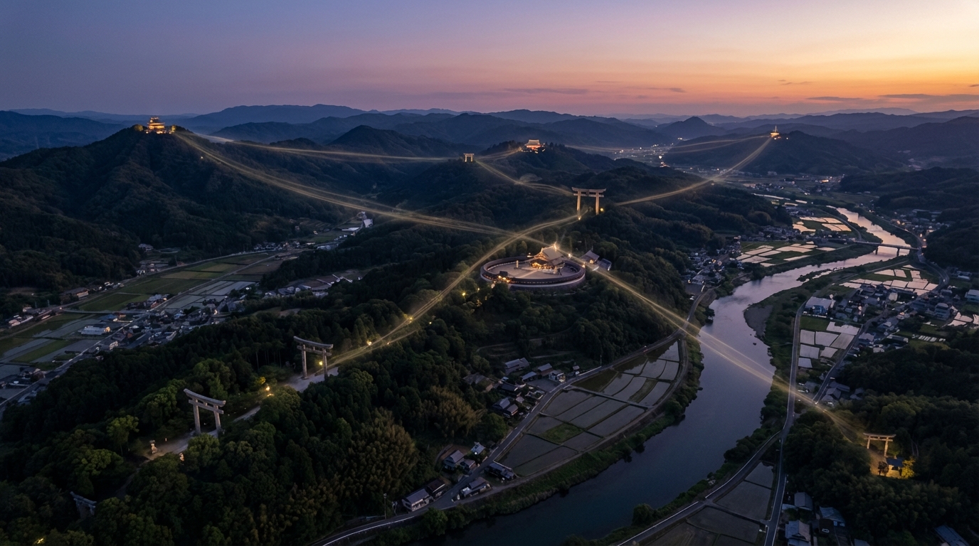 岡山ならではのレイラインや土地のエネルギーの秘密