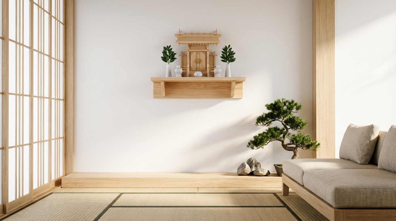 100均セリアで神棚を自作！おしゃれなアイテムと設置方法