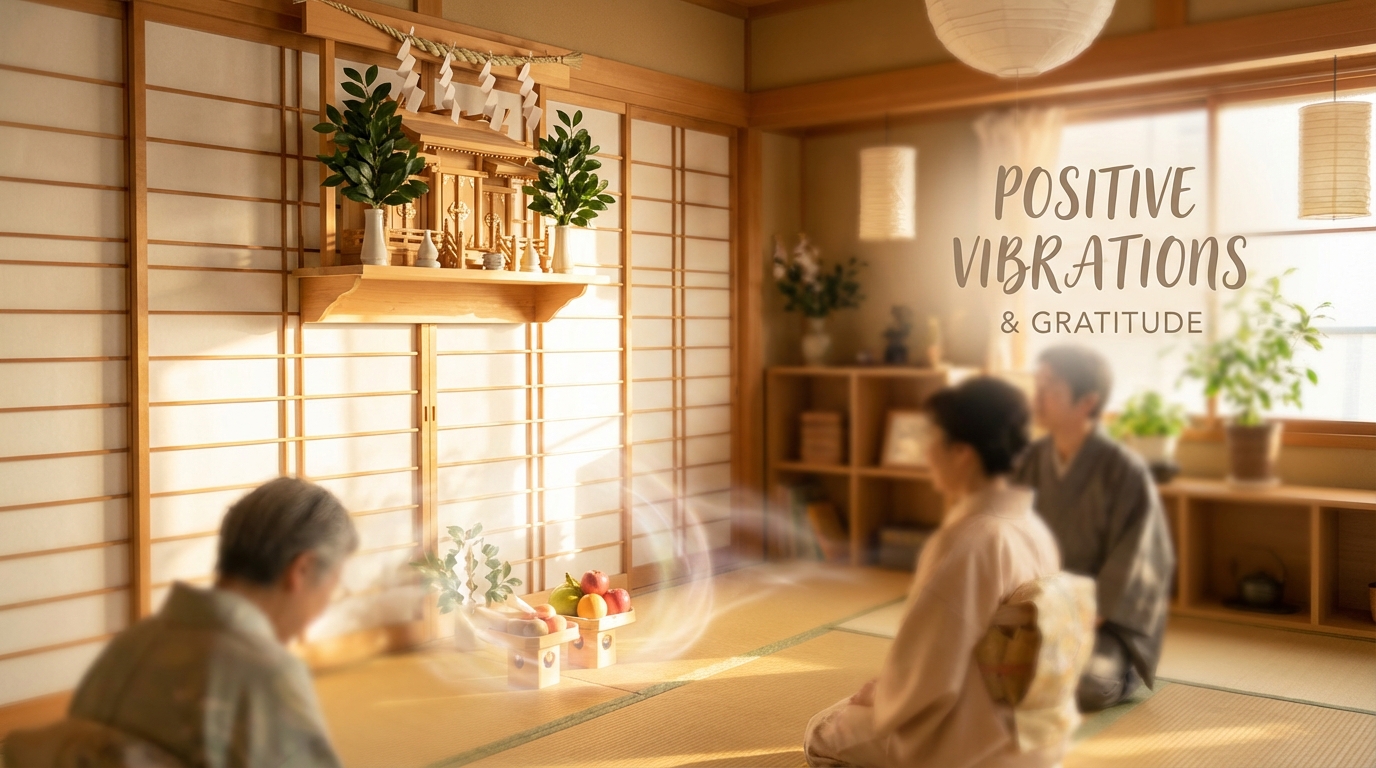 感謝の波動が家の中に循環している状態