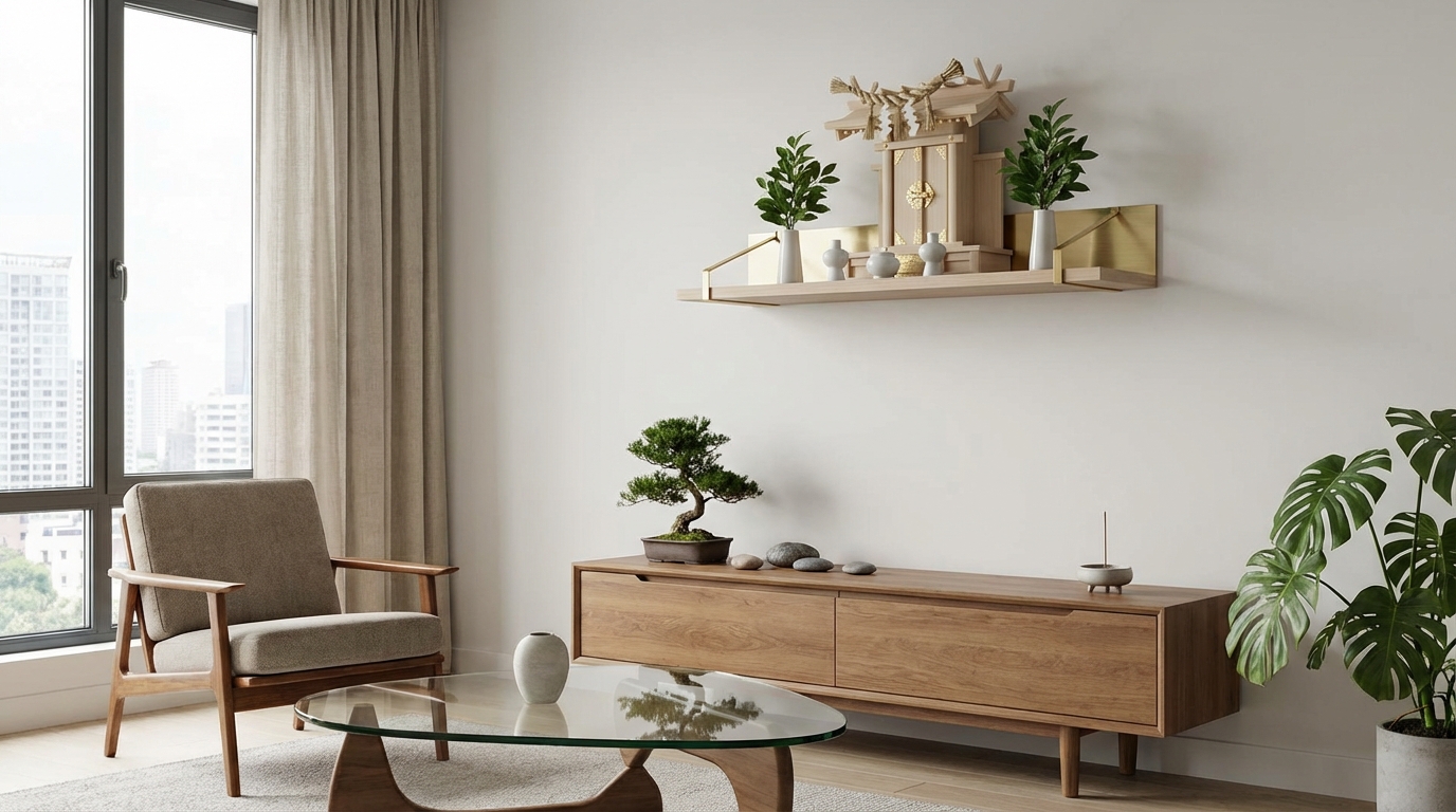 神棚をおしゃれにニトリで代用する際のポイントまとめ