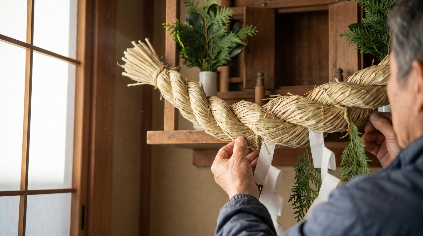 しめ縄を新しく交換する時期と避けるべき日程
