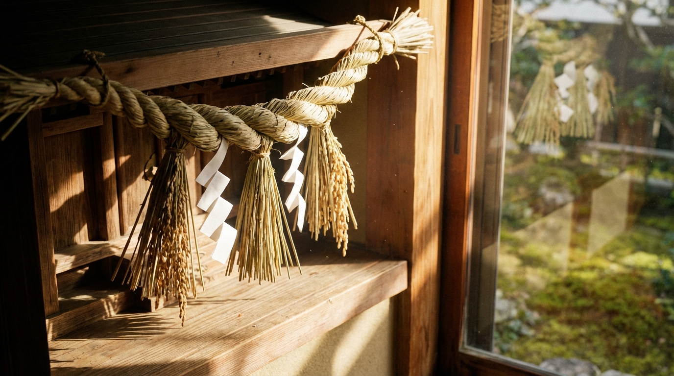 神棚のしめ縄はホームセンターで！販売時期と選び方2025