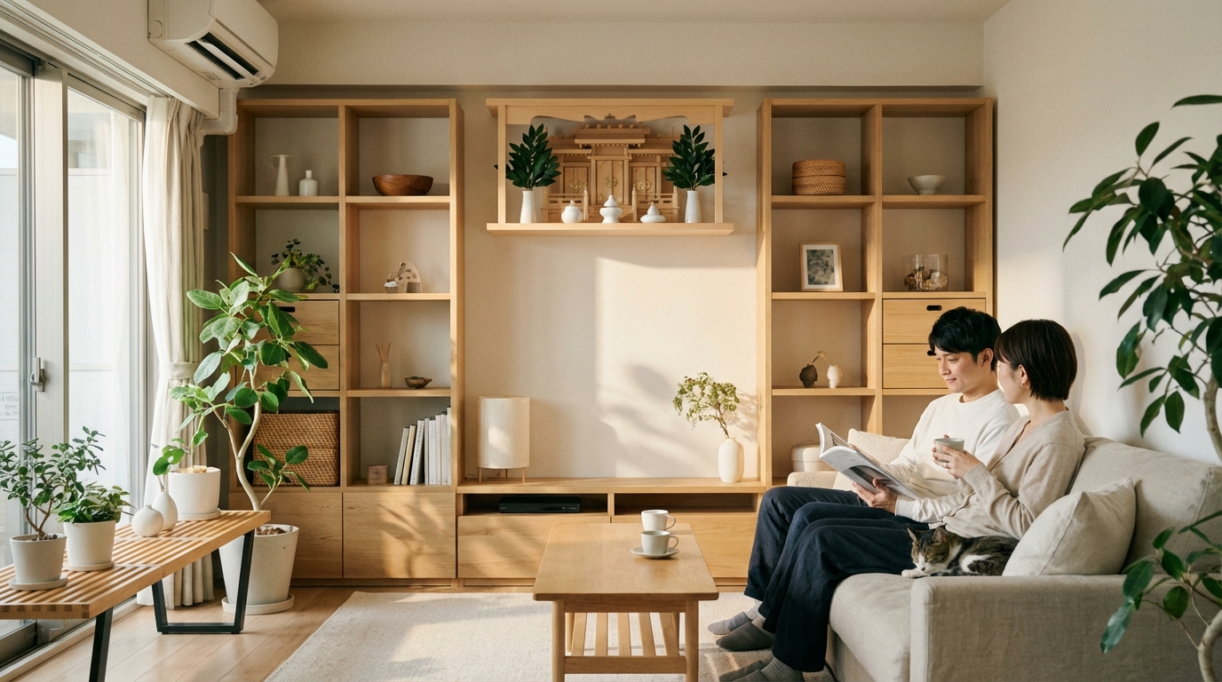 神棚をおしゃれに無印で設置するまとめ