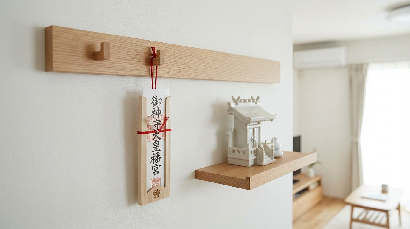 御札を立てるための「棚」と「長押」の活用術