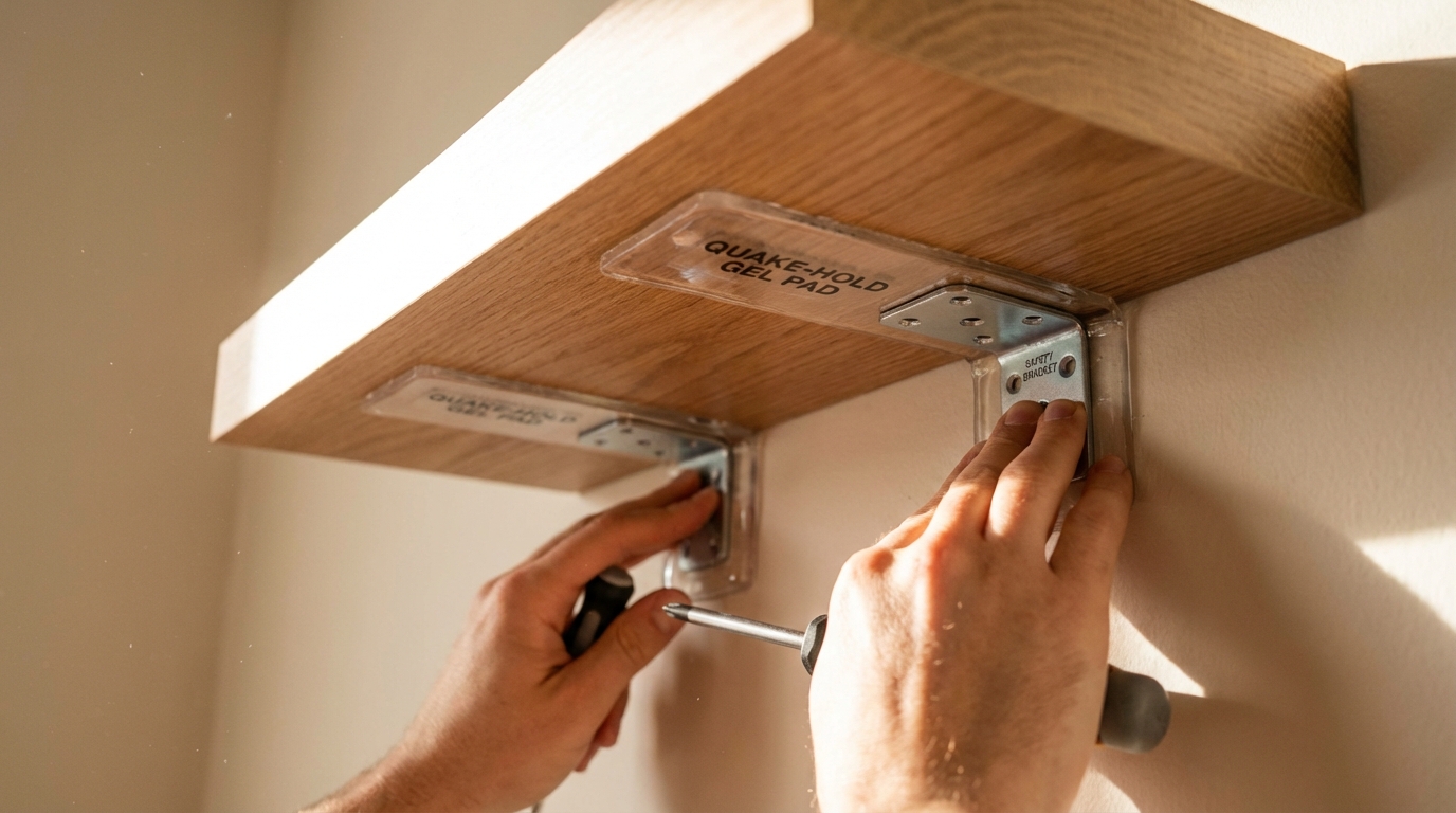 【注意】ダイソー商品の耐荷重と地震対策で気をつけるポイント