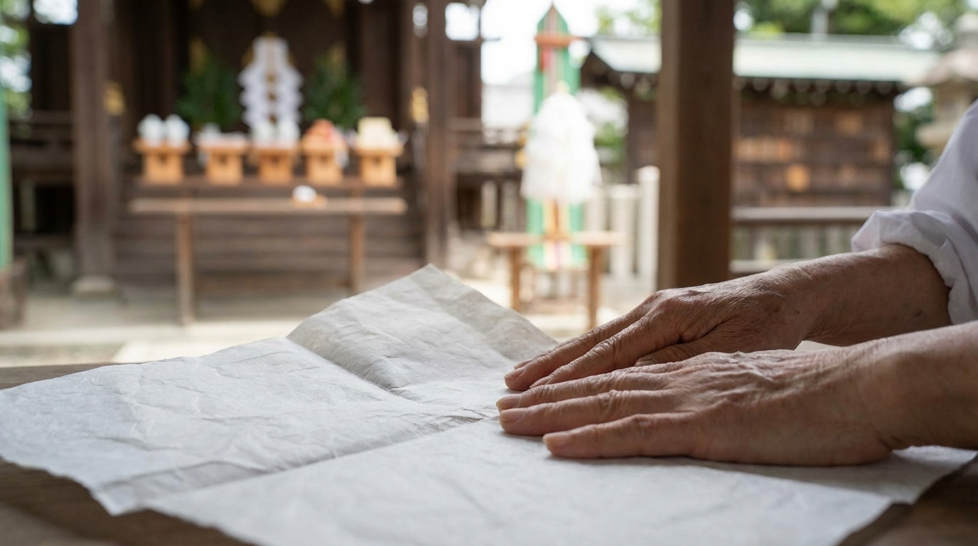 誤って裏返しや逆向きに折ってしまった時の対処法