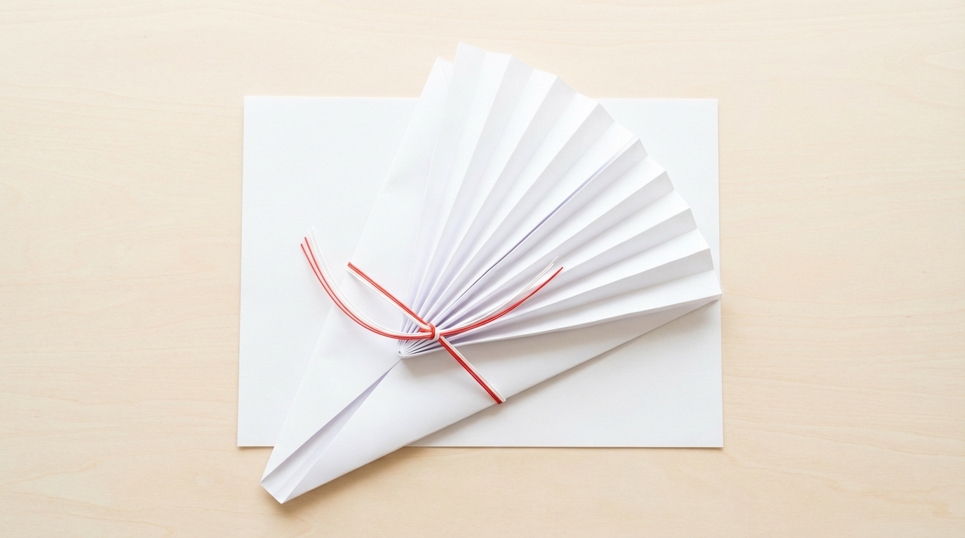 半紙の左右の重ね方で気をつけるべき慶事のルール