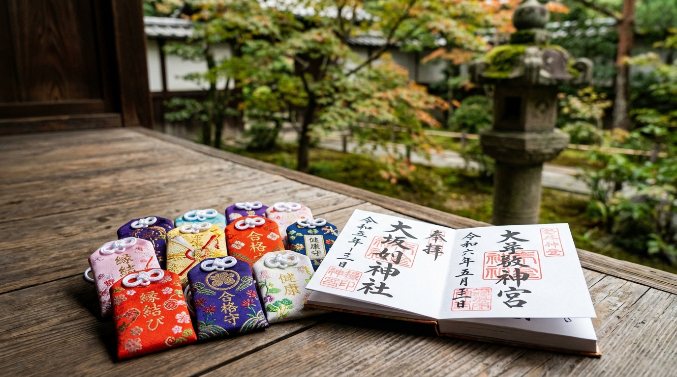 お守りや御朱印を集めて運気を持ち帰る楽しみ方