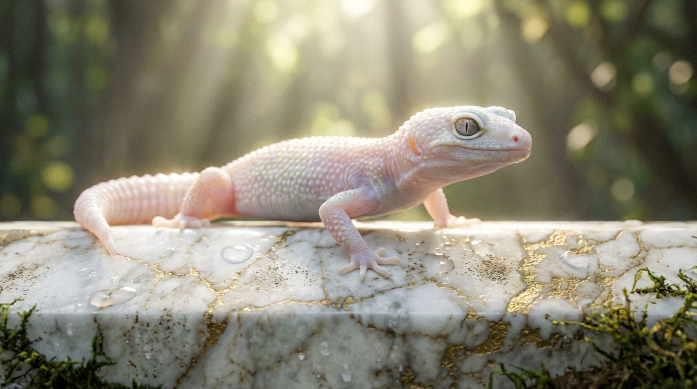 白いヤモリは神様の使いで大金運の予兆