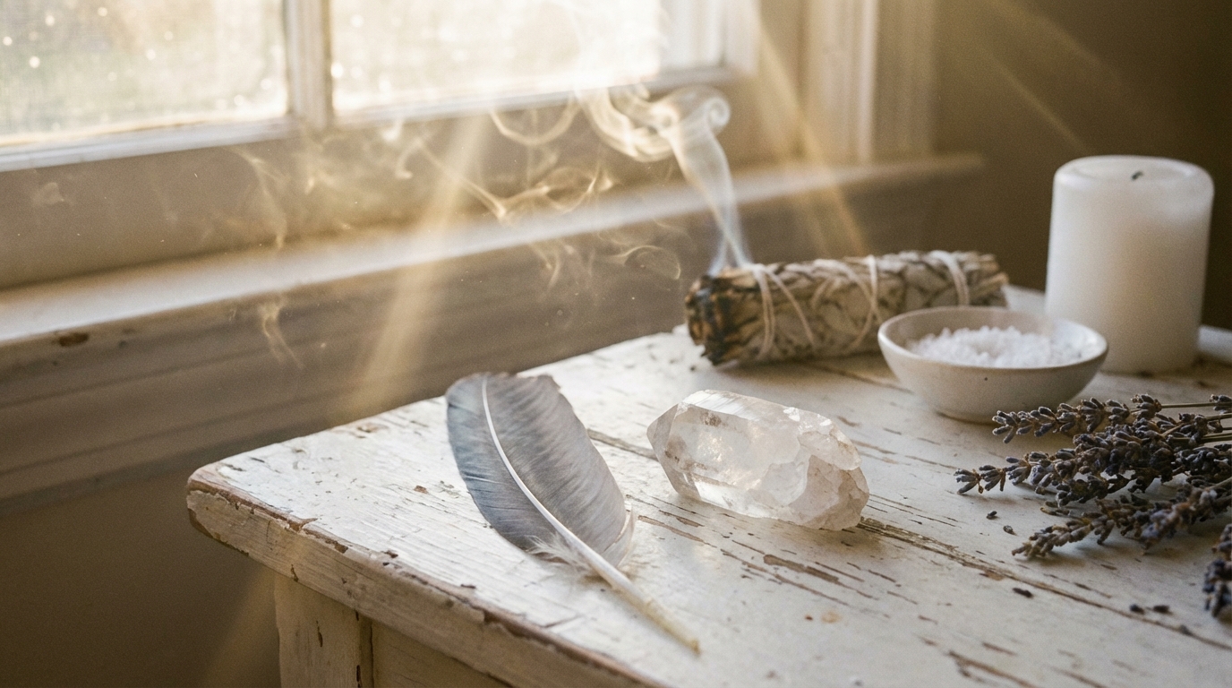持ち帰った羽の浄化方法と正しい保管場所