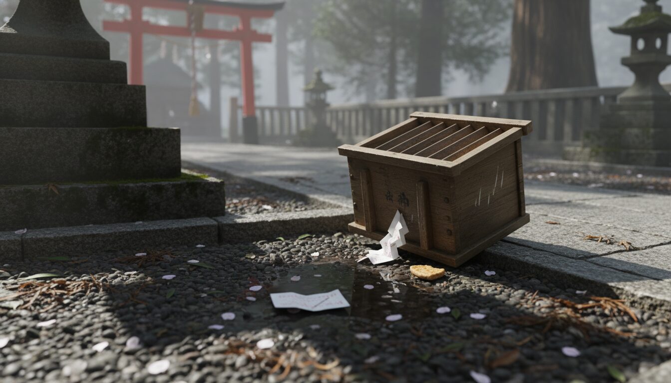 神社はしごをする際の神様への敬意を欠く具体的な行為