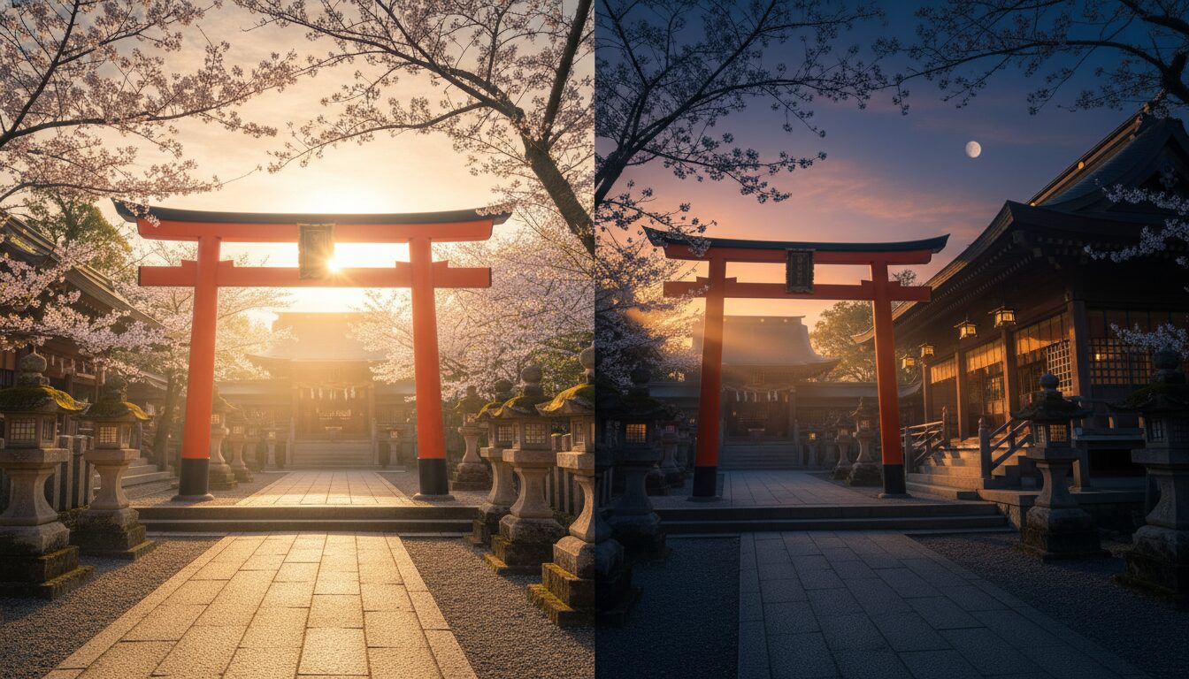 神社参拝時間はスピリチュアル的にいつが最強？朝と夕方の運気を解説