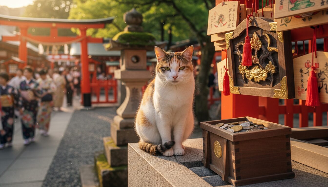 茶トラや三毛猫が運ぶ金運と繁栄