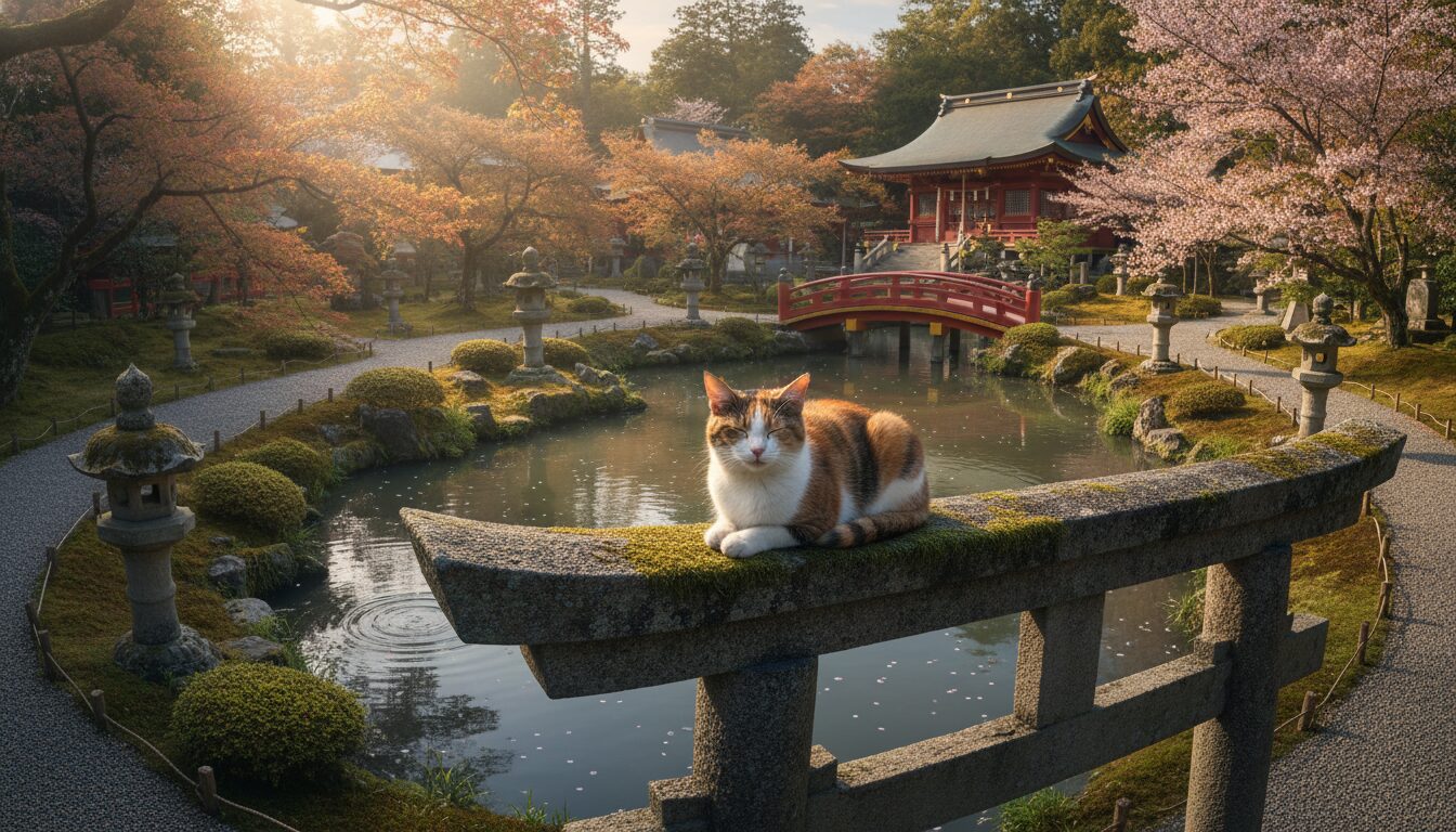 神社で猫に会うスピリチュアルな意味？まとめ