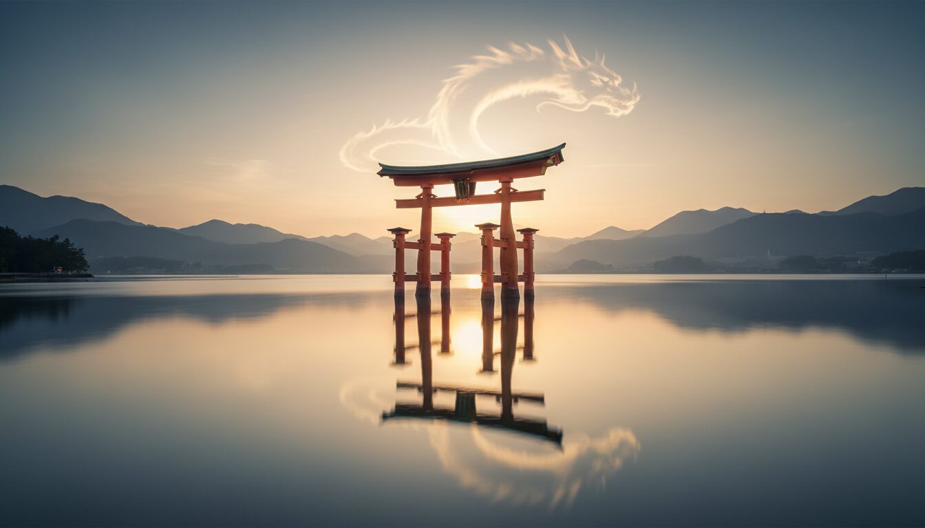 記事: 宮島 パワースポット 龍神