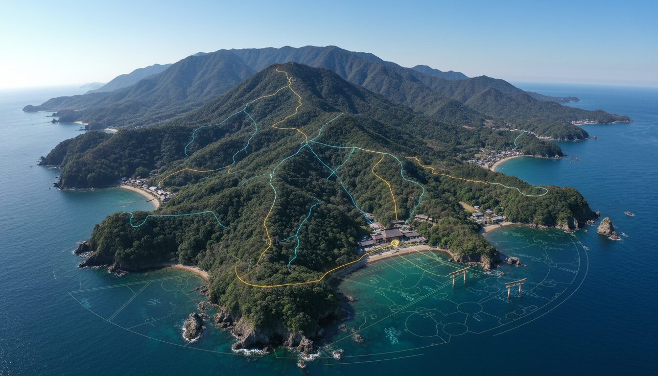 なぜ宮島は龍神の住処と呼ばれるのか？風水と地形から読み解く秘密