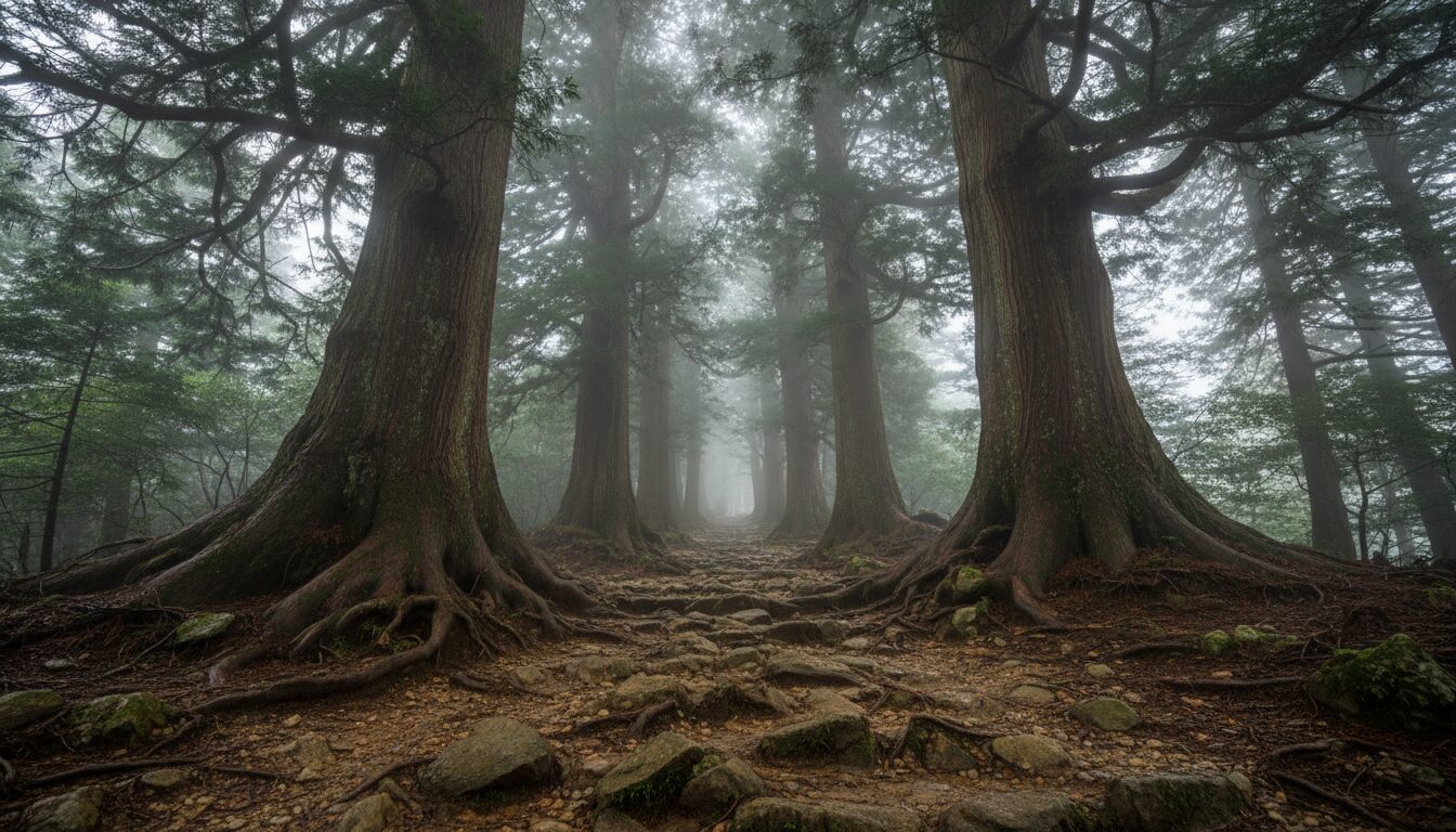 奥社までの参道が過酷すぎて物理的にもやりすぎな件