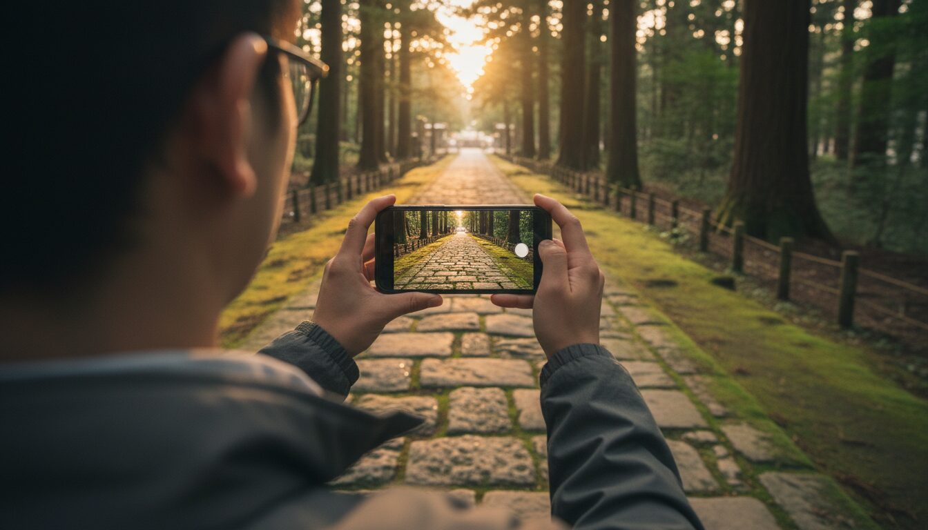 この場所でスマホの待ち受け画像を撮影するコツ