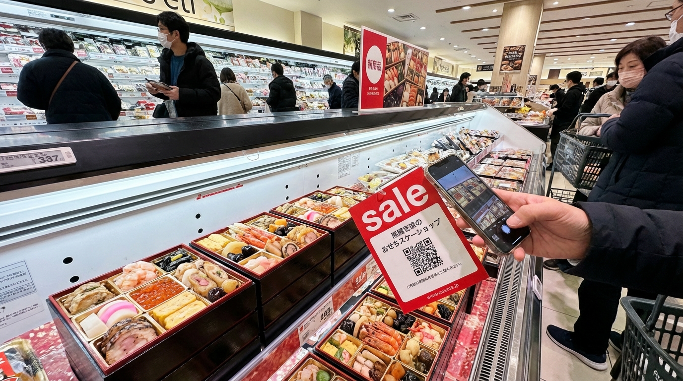 おせちを売れ残り激安で手に入れるための具体的な販売ルート