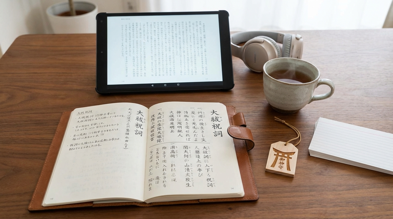 大祓祝詞の覚え方の鍵！物語としての構造を理解する