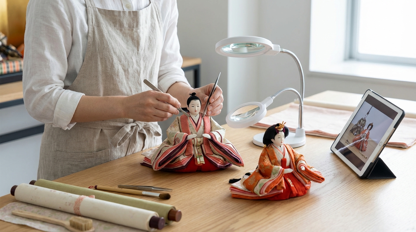 雛人形のリサイズを自分で行う3つの基本アプローチと準備