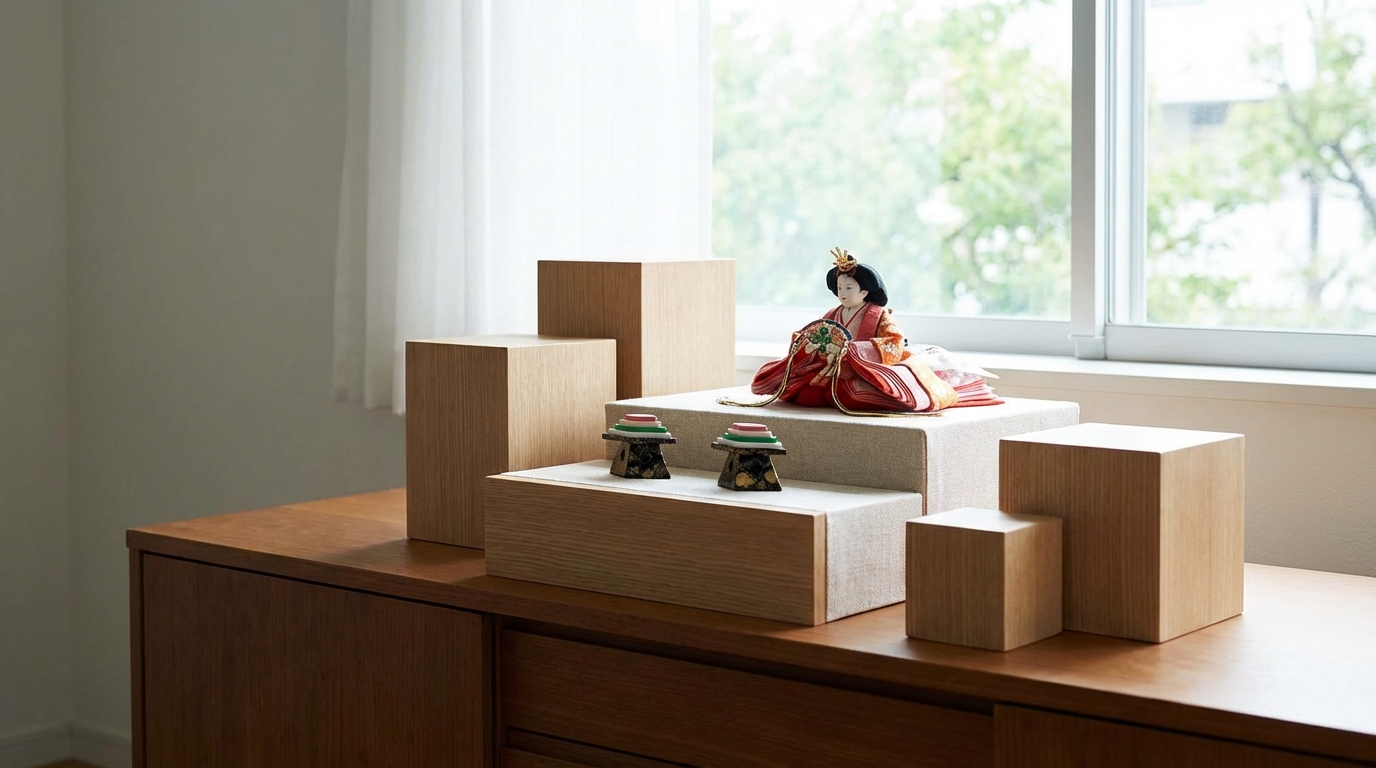 雛人形を乗せる台を代用するメリットとおすすめの身近な素材