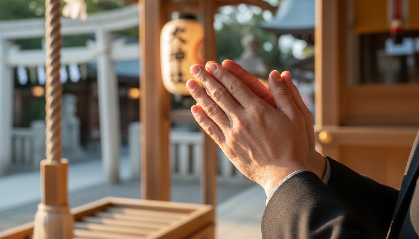 神社の拝礼は「二礼二拍手一礼」!正しい手順と柏手の意味