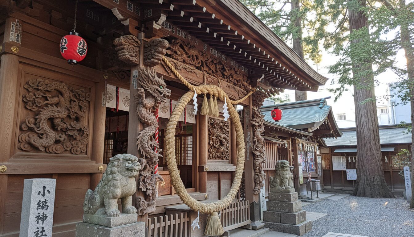 小網神社は強運厄除けのご利益で話題の行列ができる場所