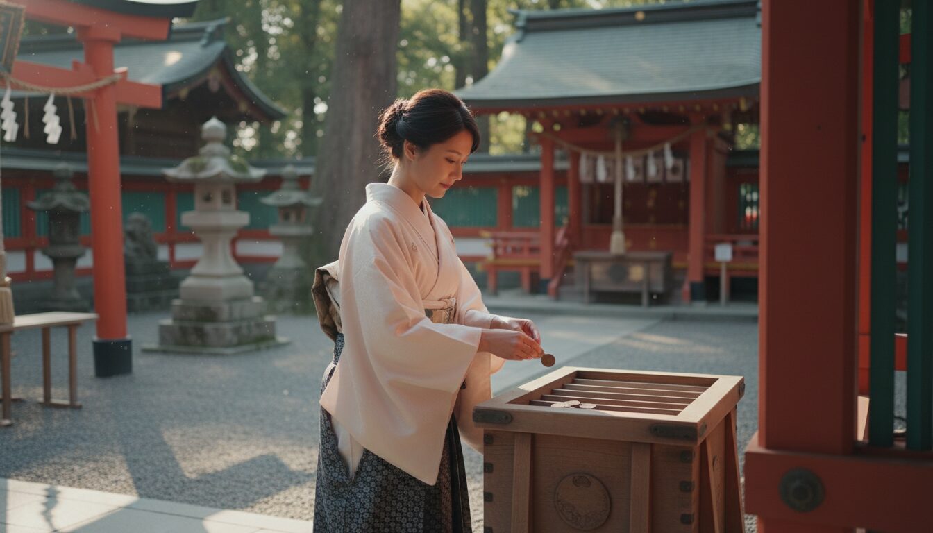 神社参拝方法とお賽銭マナー！金額語呂合わせと正しい手順