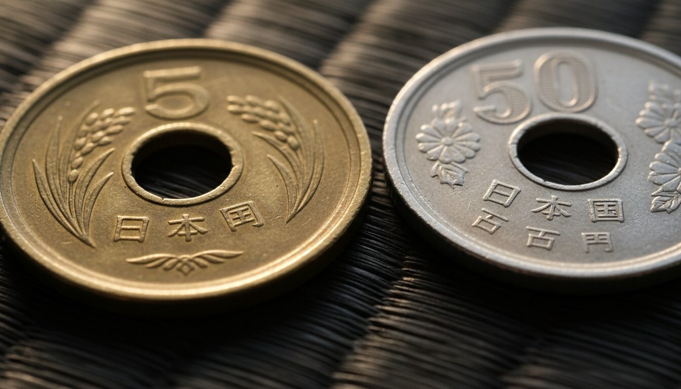 穴あき硬貨は縁起が良い?お金の種類による良し悪し