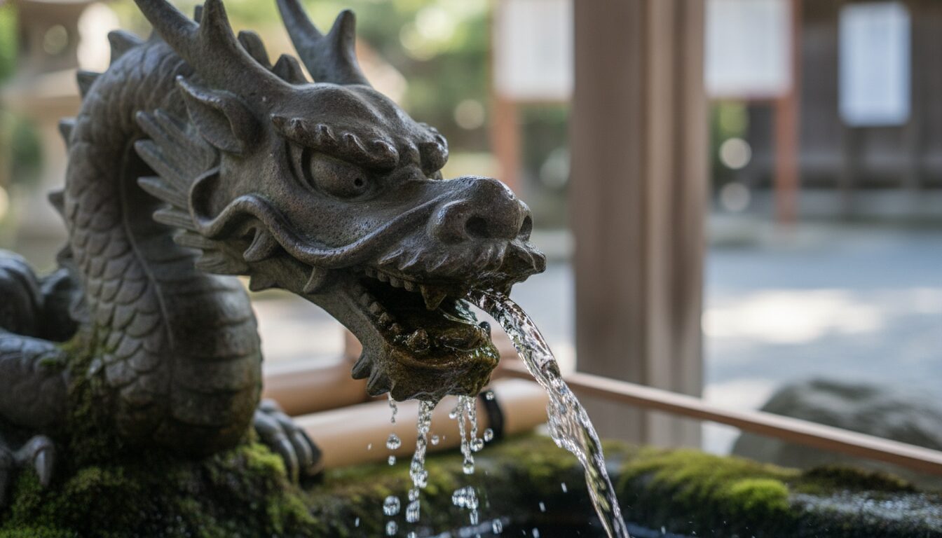 なぜ龍の口から水が出ているの?水神としての深い意味