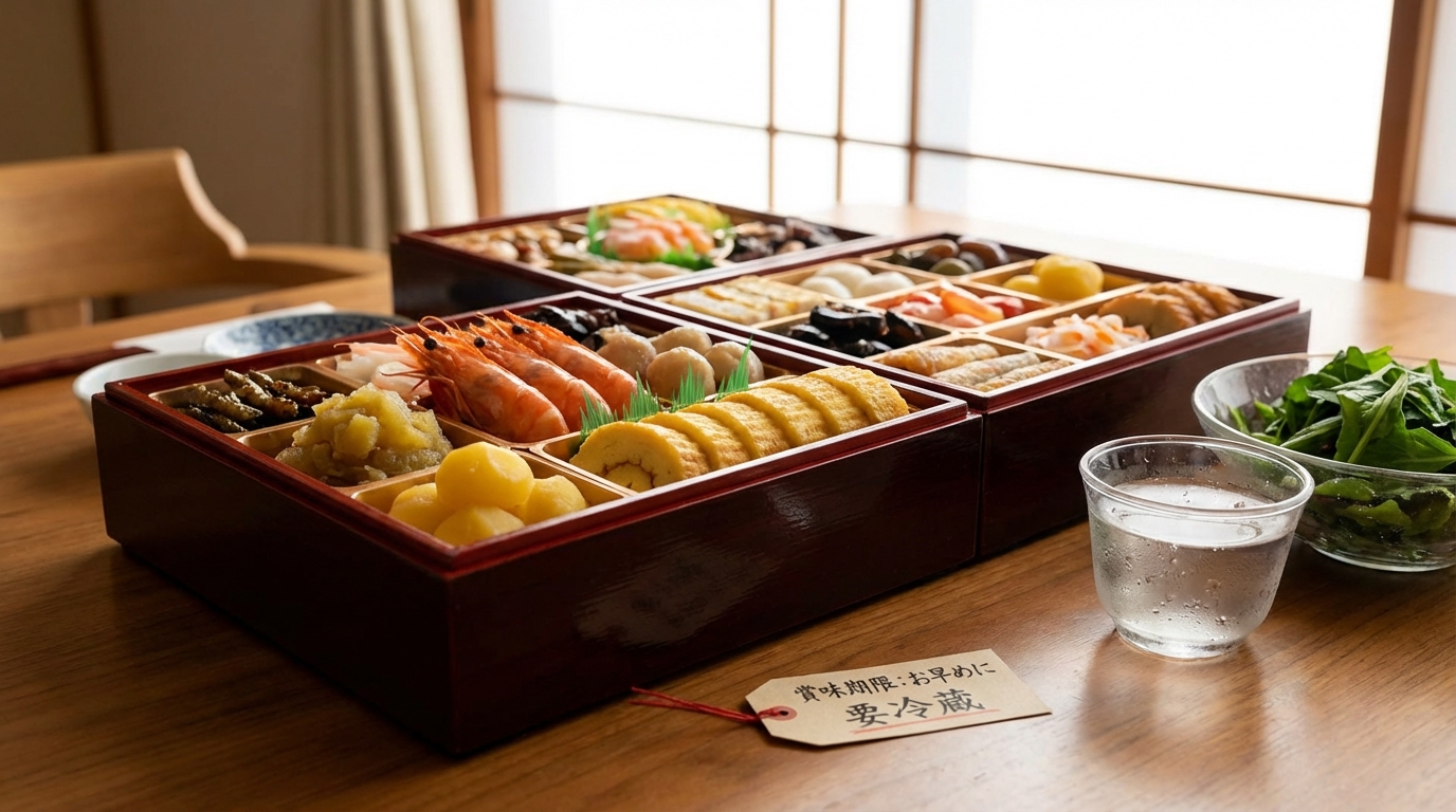 市販の「冷蔵（生）おせち」の期限と注意点