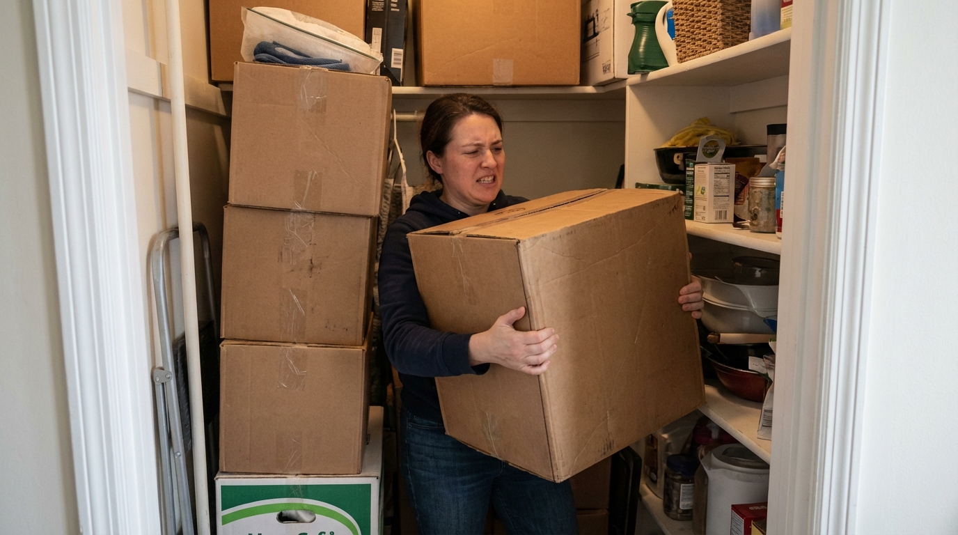 箱の大きさがそのまま収納の負担になる理由