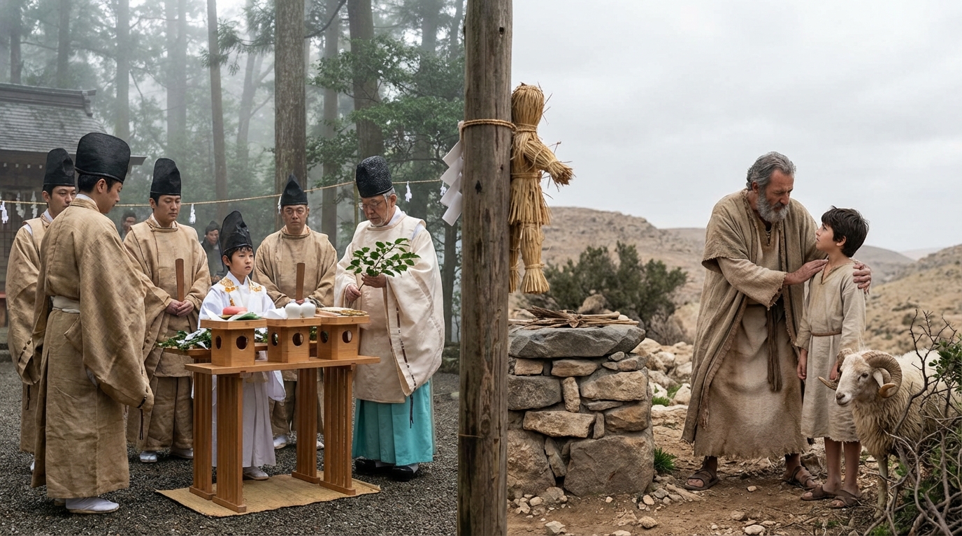 御頭祭に隠されたイサク奉献との衝撃的な類似性